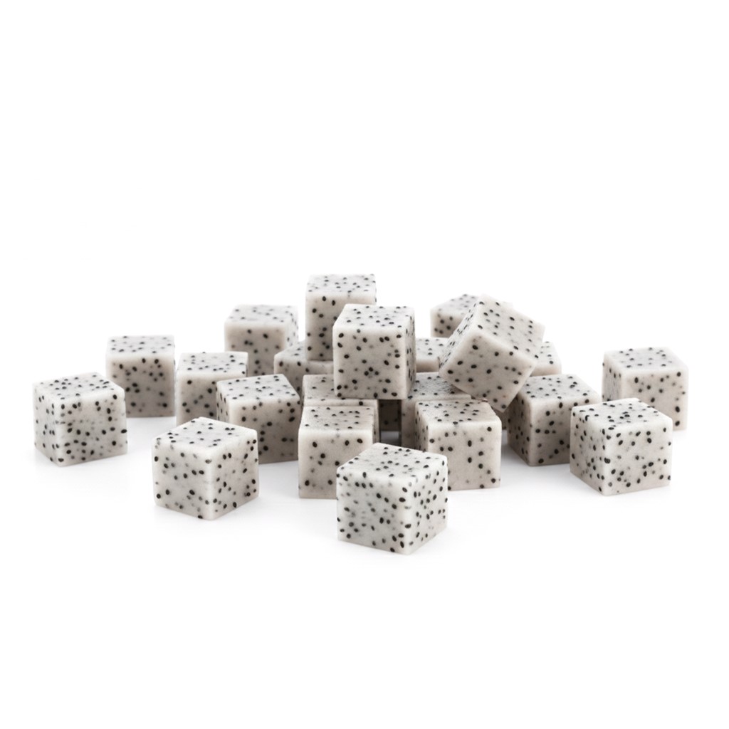 Ảnh của Thanh long trắng đông lạnh cắt khối